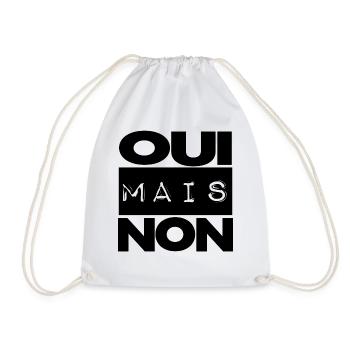 oui mais non - Sac de sport léger - blanc - Devant