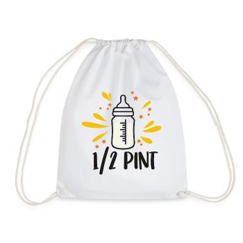 Father & Son | Parents gifts | Gifts Children - Drawstring Bag - white - Front