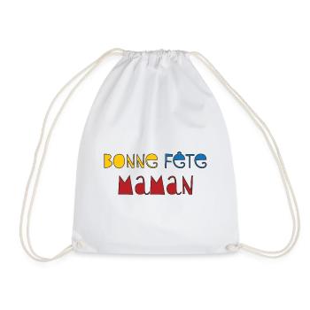 Happy Mother's Day - Mother's Day - Drawstring Bag - white - Front