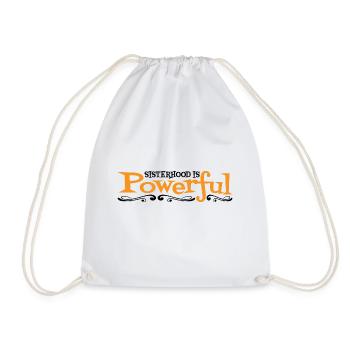 Sisterhood Is Powerful 34 - Drawstring Bag - white - Front
