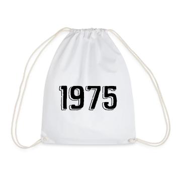 1975 - Drawstring Bag - white - Front