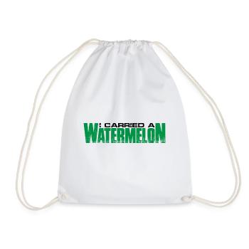 J’ai porté une pastèque 14 - Sac de sport léger - blanc - Devant