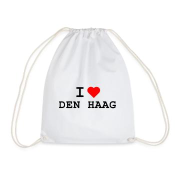 I love The Hague - I love The Hague - Drawstring Bag - white - Front