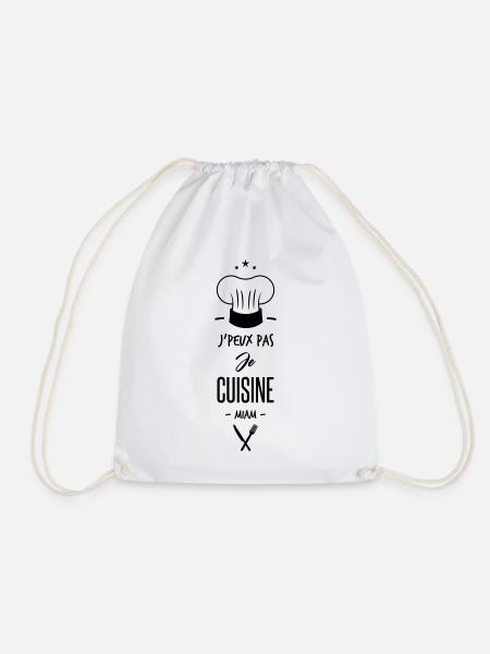 je cuisine - Sac de sport léger - blanc