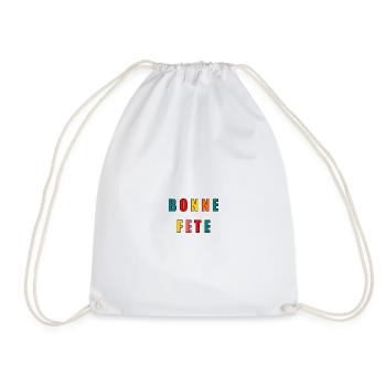 BONNE FÊTE. FÊTE DES MÈRES. FÊTE DES PÈRES. FÊTE - Sac de sport léger - blanc - Devant