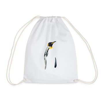 manchot - Sac de sport léger - blanc - Devant
