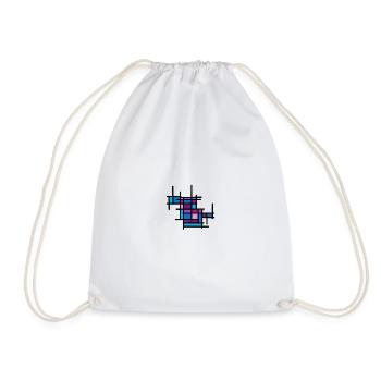 Motif de mosaïque beau design cadeau art abstrait - Sac de sport léger - blanc - Devant