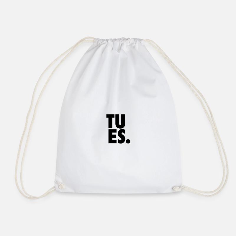 Tu es. - Turnbeutel - Weiß