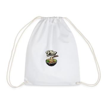 Pho State Of Mind Cuisine vietnamienne vintage - Sac de sport léger - blanc - Devant