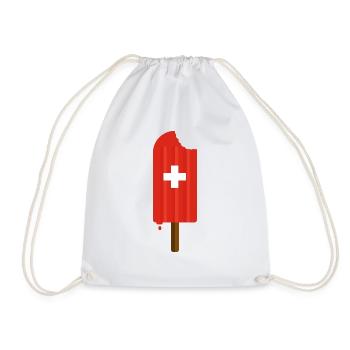 Taste of Switzerland - Drawstring Bag - white - Front