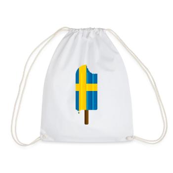 Taste of Sweden - Drawstring Bag - white - Front