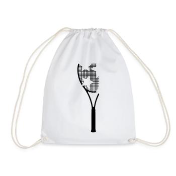 Raquette - Sac de sport léger - blanc - Devant