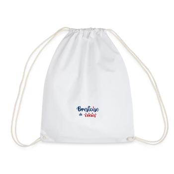Brestoise de coeur - Sac de sport léger - blanc - Devant