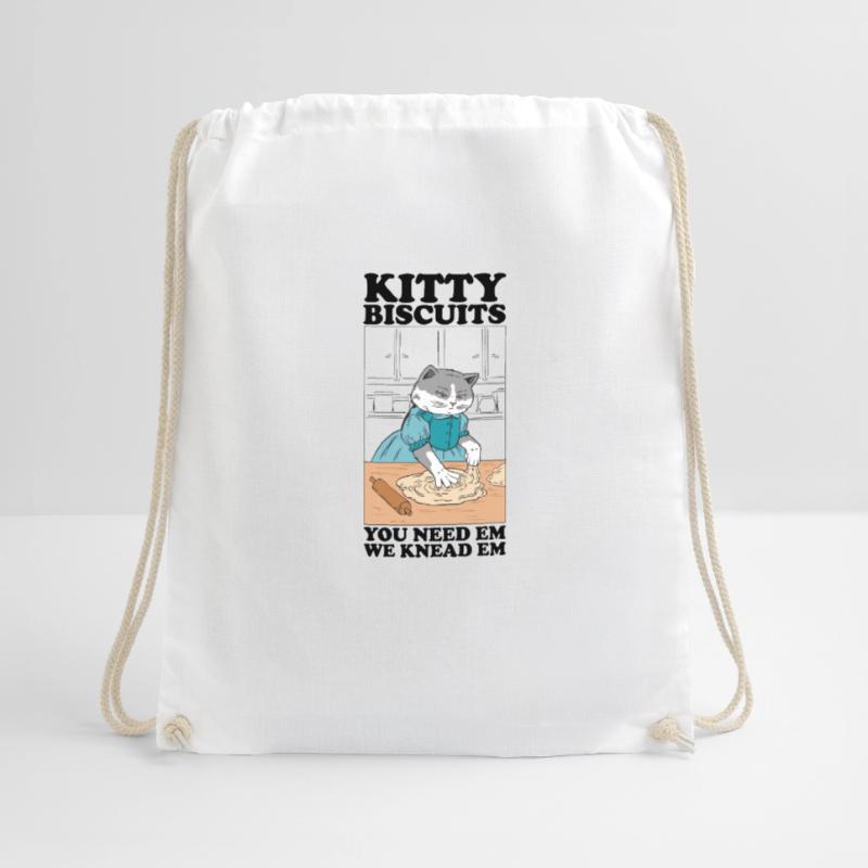 Kitty Biscuits Cat Cat Biscuits Baker Baker Sac de sport léger