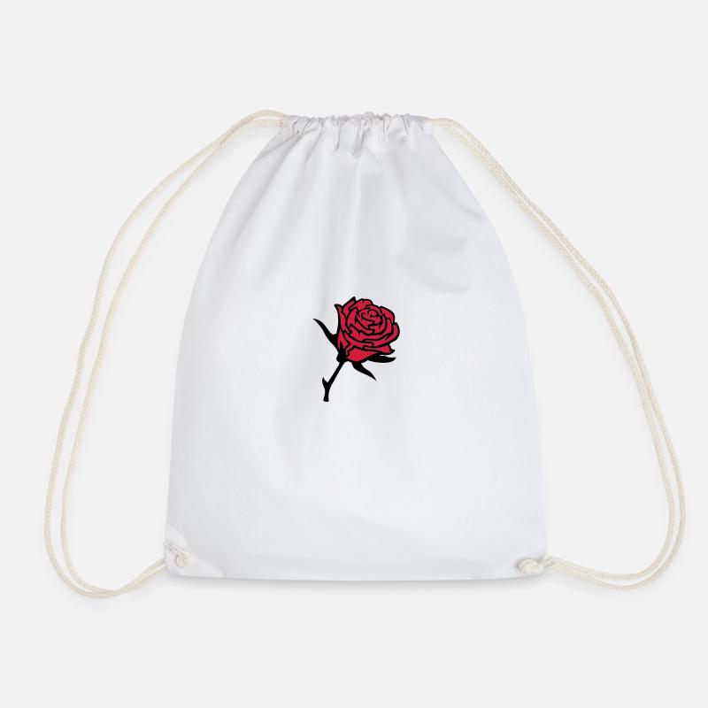 roses3 - Sac de sport léger - blanc
