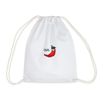 Chilli - Drawstring Bag - white - Front
