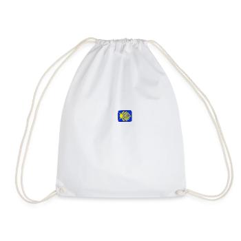 Jacob's Way seashell - Drawstring Bag - white - Front