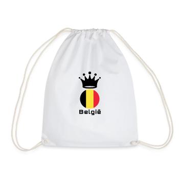 Belgique - Sac de sport léger - blanc - Devant
