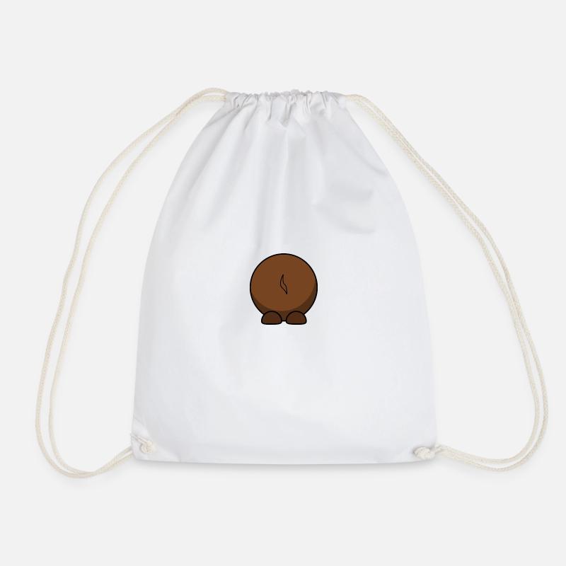 Tierpopo - Drawstring Bag - white