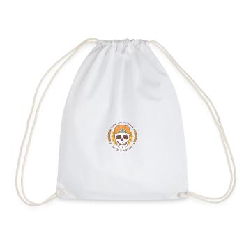 Summer Shame Beach Don't Kill My Vibe Grunge - Drawstring Bag - white - Front