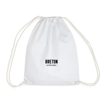 Breton authentique - Sac de sport léger - blanc - Devant