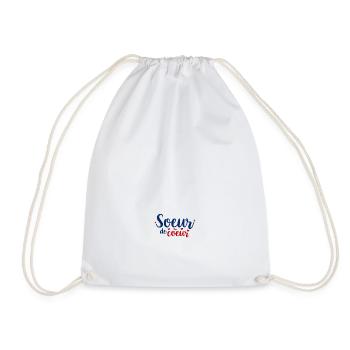 Soeur de coeur - Sac de sport léger - blanc - Devant
