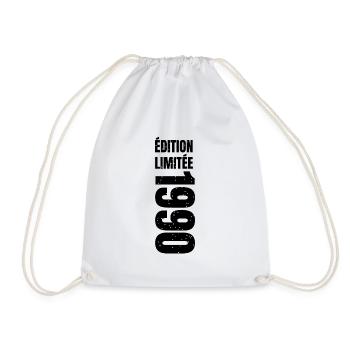 1990 édition limitée - Sac de sport léger - blanc - Devant