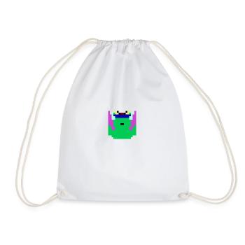 Retro frog - Turnbeutel - Weiß - Vorne