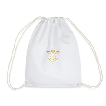 Rune Symbole Cadeau Ornement Ethnique Art - Sac de sport léger - blanc - Devant
