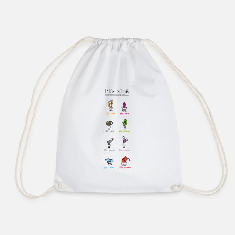 les M.climb - Sac de sport léger - blanc