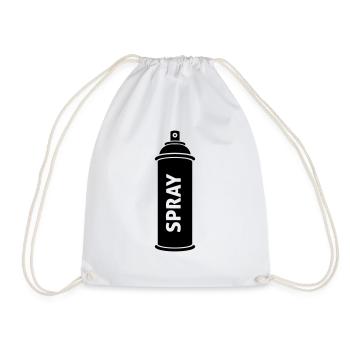 graffiti - Sac de sport léger - blanc - Devant