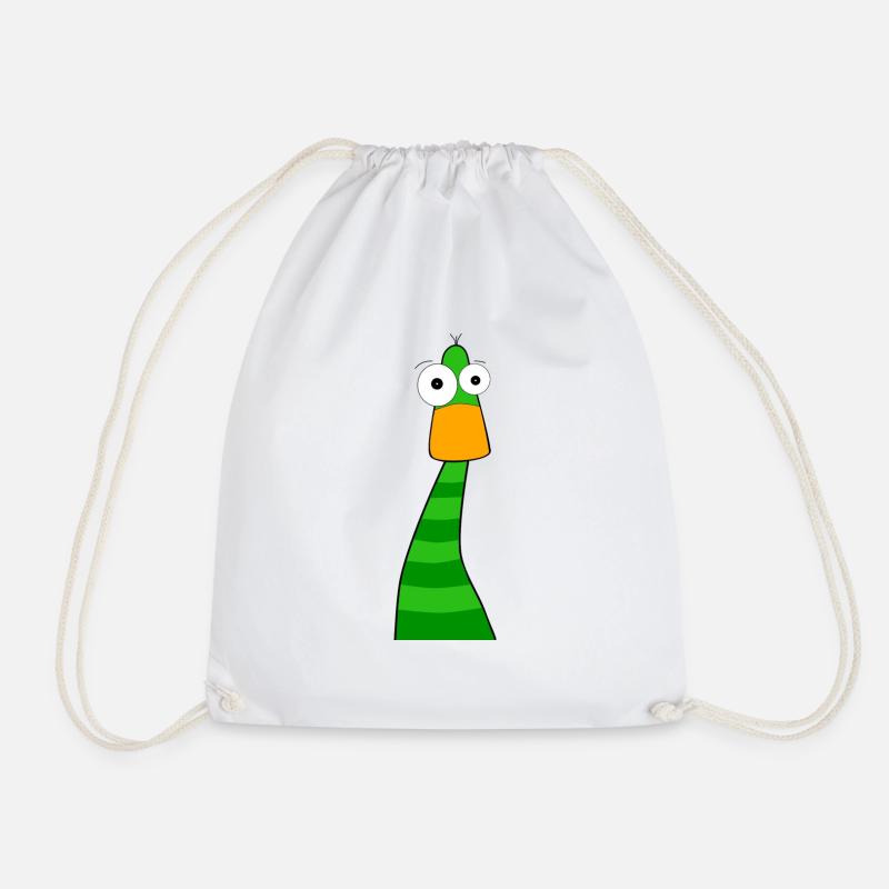 Sneak - Drawstring Bag - white