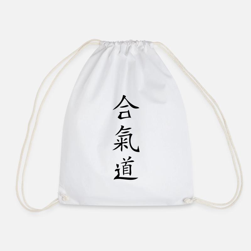 Aikido - Turnbeutel - Weiß