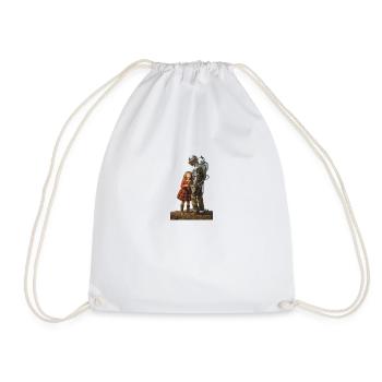 You and me - Drawstring Bag - white - Front