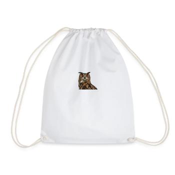 Hibou - Sac de sport léger - blanc - Devant