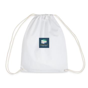 Emerald Book Club - Drawstring Bag - white - Front