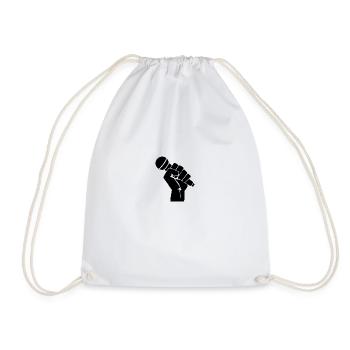 Révolution musicale - Sac de sport léger - blanc - Devant