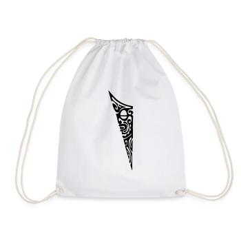 logo poitrine maori 33 noir - Sac de sport léger - blanc - Devant