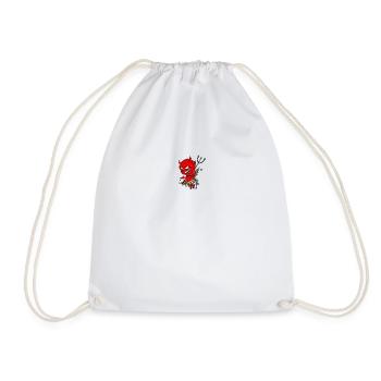 Baby Devil - Kletter T-Shirt - Turnbeutel - Weiß - Vorne