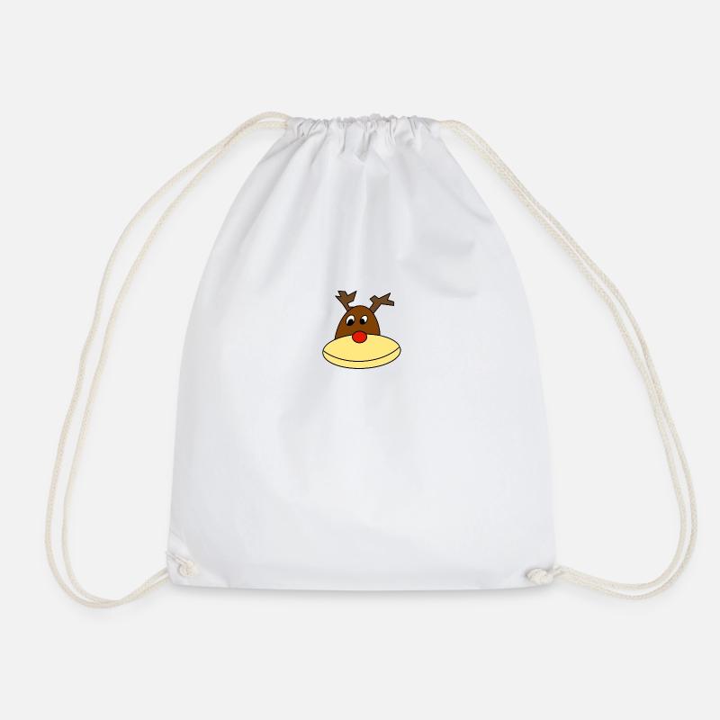 Rendier - Drawstring Bag - white