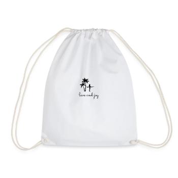 Amour et joie - Sac de sport léger - blanc - Devant