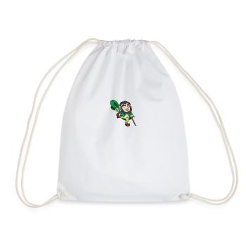Leprechaun St Patricks - Drawstring Bag - white - Front