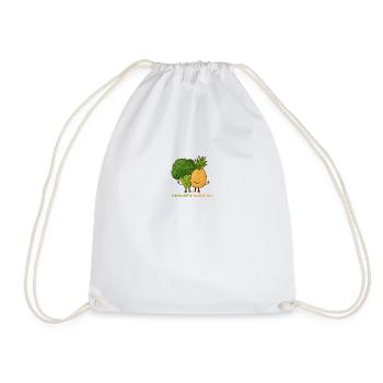 funny herbalife nutrition - Drawstring Bag - white - Front