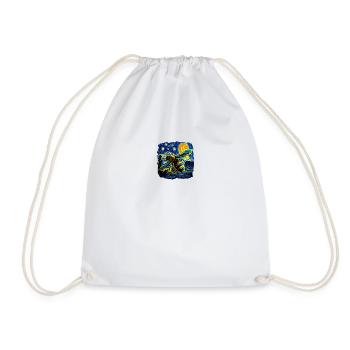 Funny Beekeeper Art Beekeeping Lover - Drawstring Bag - white - Front