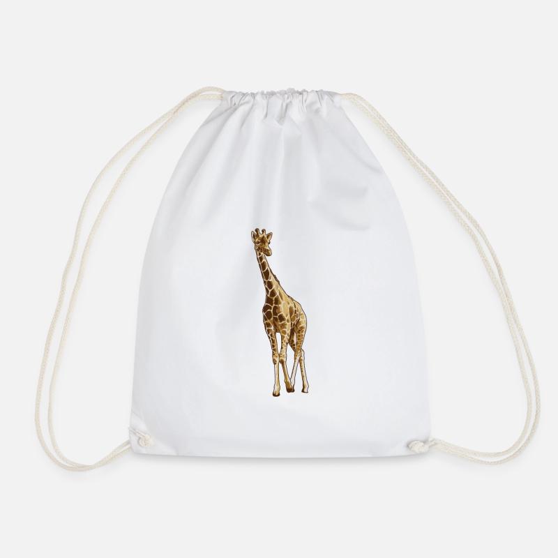 Giraffe - Turnbeutel - Weiß