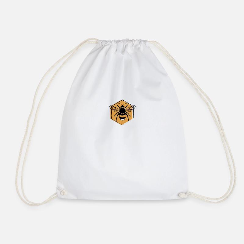 abeille - Sac de sport léger - blanc
