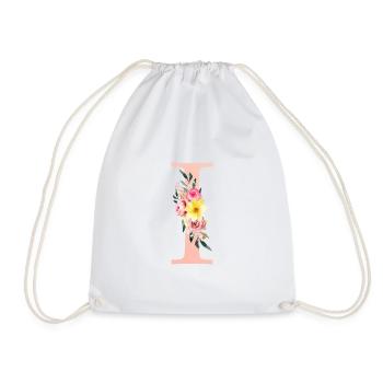 I Monogramme Floral - Sac de sport léger - blanc - Devant