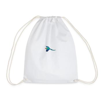 Macaw - Drawstring Bag - white - Front