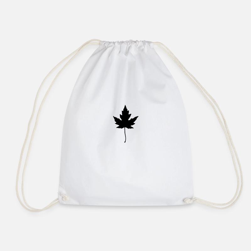 feuille d'érable - Sac de sport léger - blanc