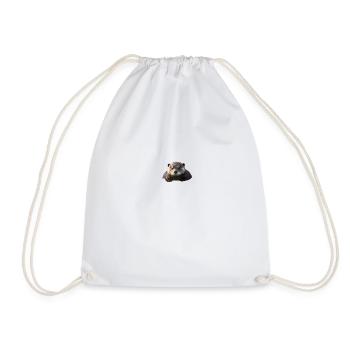 Loutre Mignonne - Sac de sport léger - blanc - Devant